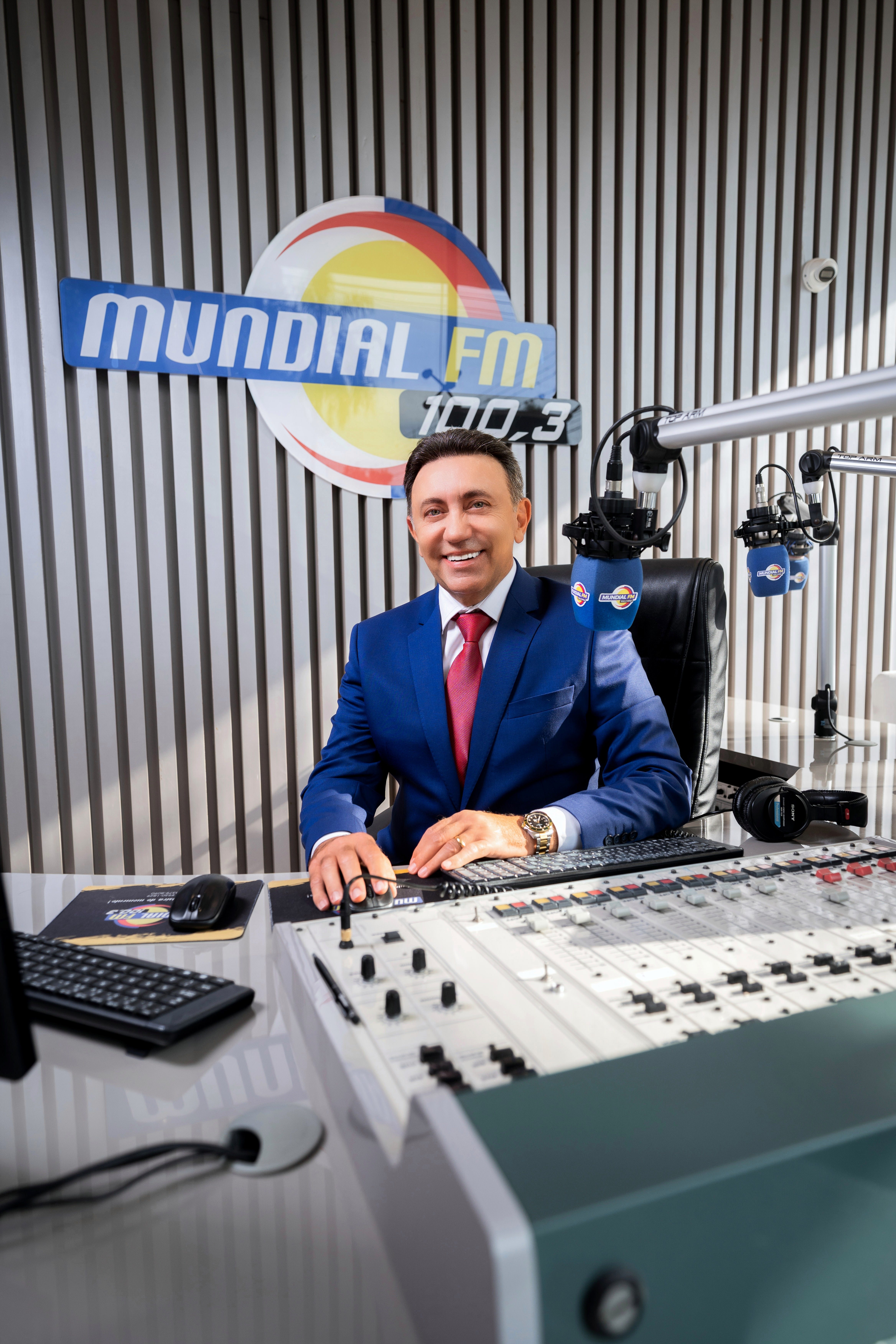 Estúdio Moderno da Mundial FM
